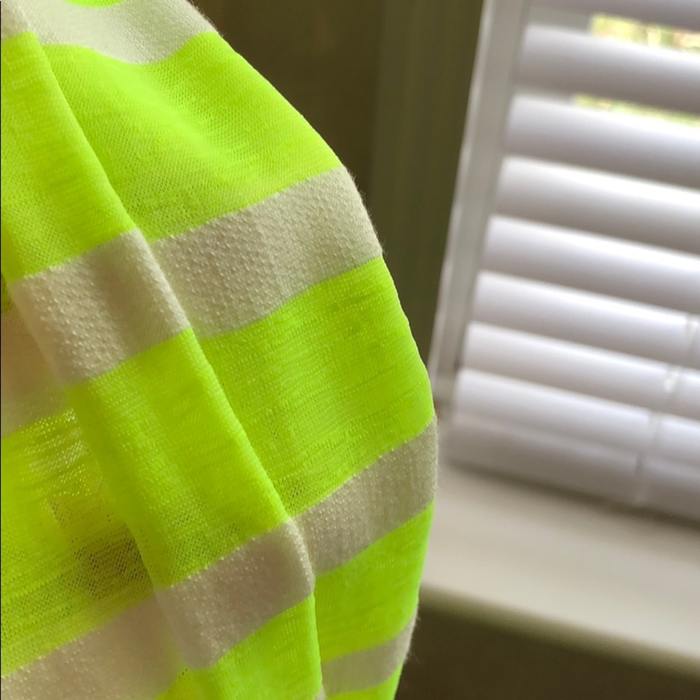 yellow and ivory infinity scarf